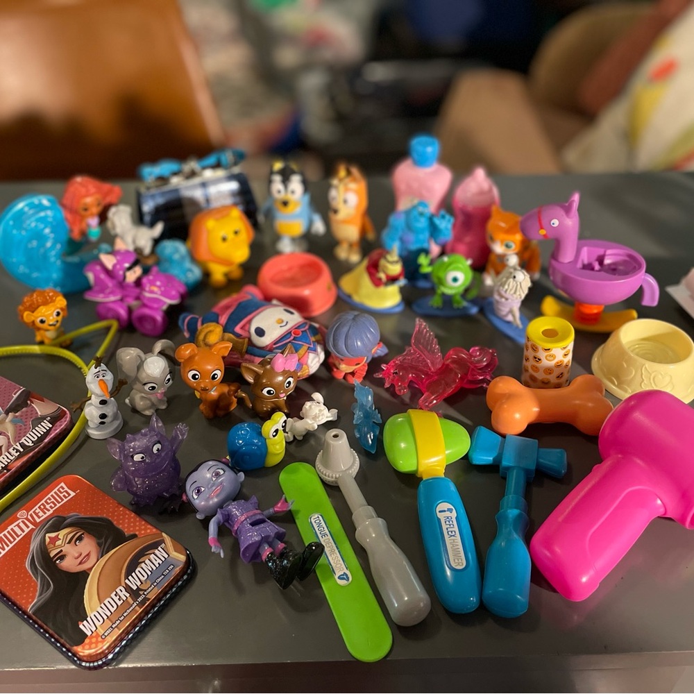 Colorful Kids Variety Toy Lot of 40